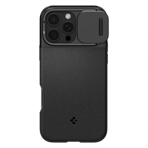 Spigen Optik Armor Mag MagSafe Apple iPhone 16 Pro Schwarz - iPhone 16 Pro - Spigen
