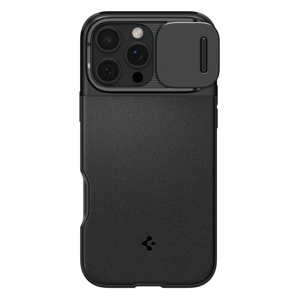 Hurtownia GSM - Spigen Optik Armor Mag MagSafe Apple iPhone 16 Pro Černá - SPN16391 - {ean13} - Hurt