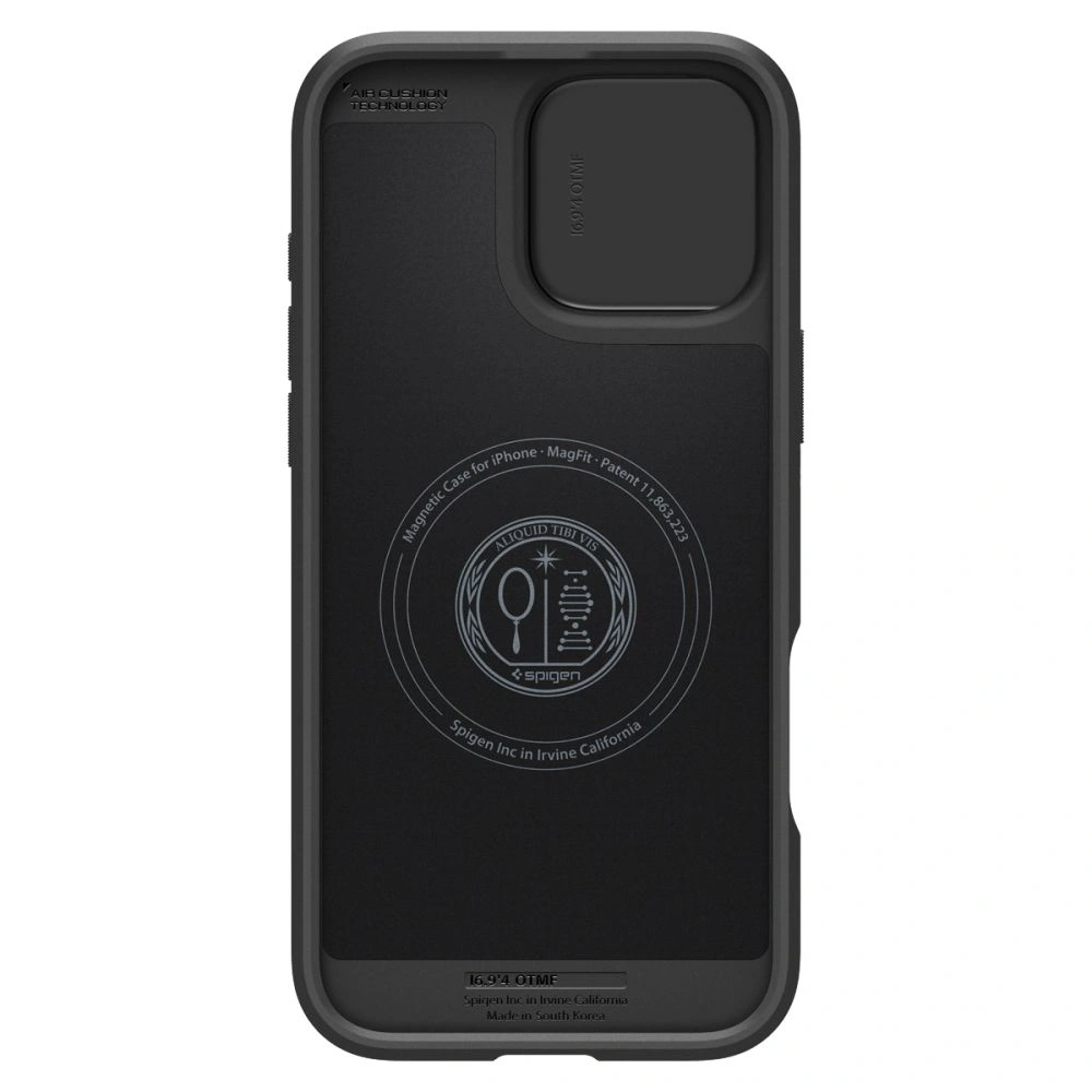 Hurtownia GSM - Spigen Optik Armor Mag MagSafe Apple iPhone 16 Pro Černá - SPN16391 - {ean13} - Hurt