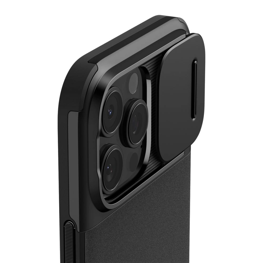 Hurtownia GSM - Spigen Optik Armor Mag MagSafe Apple iPhone 16 Pro Černá - SPN16391 - {ean13} - Hurt