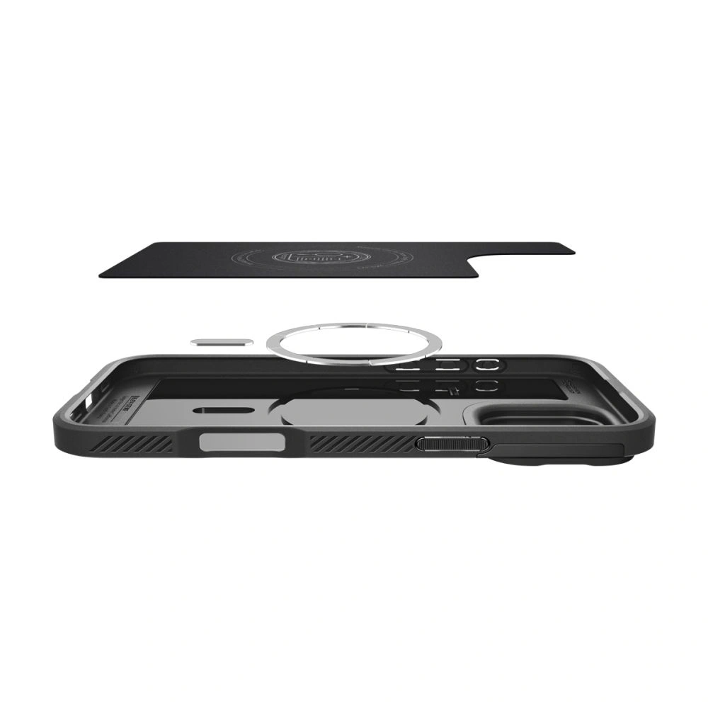 Hurtownia GSM - Spigen Optik Armor Mag MagSafe Apple iPhone 16 Pro Černá - SPN16391 - {ean13} - Hurt