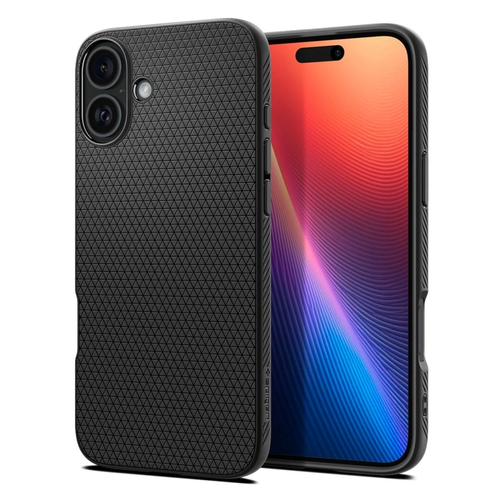 Hurtownia GSM - Spigen Liquid Air Apple iPhone 16 Plus Matte Schwarz - SPN16393 - {ean13} - Hurt