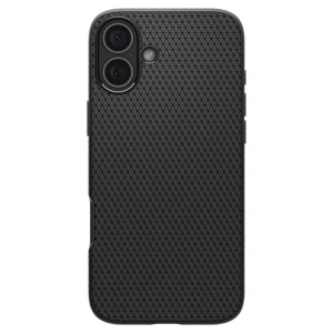 Etui Spigen Liquid Air Apple iPhone 16 Plus Matte Black - iPhone 16 Plus - Spigen
