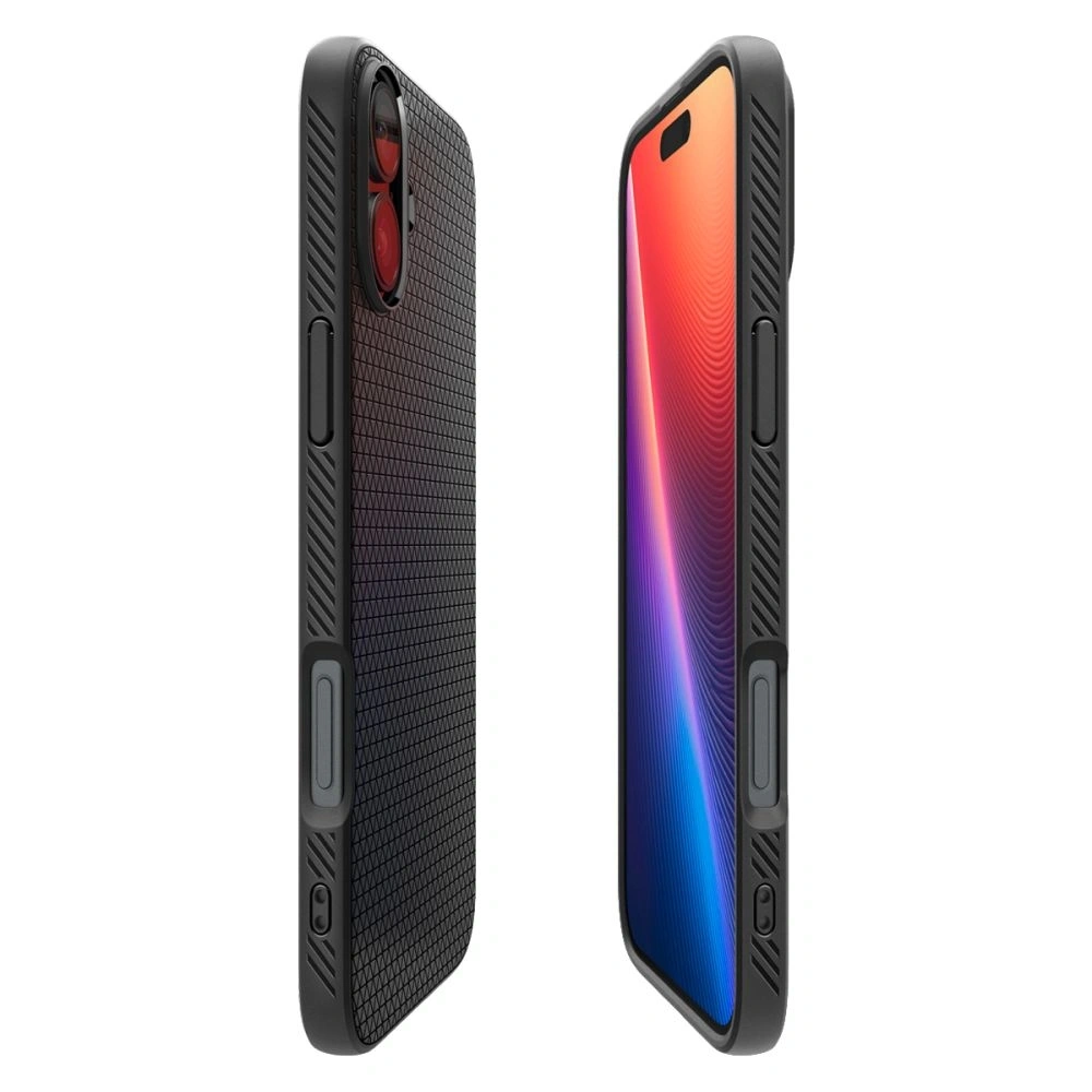 Hurtownia GSM - Spigen Liquid Air Apple iPhone 16 Plus Matte Schwarz - SPN16393 - {ean13} - Hurt
