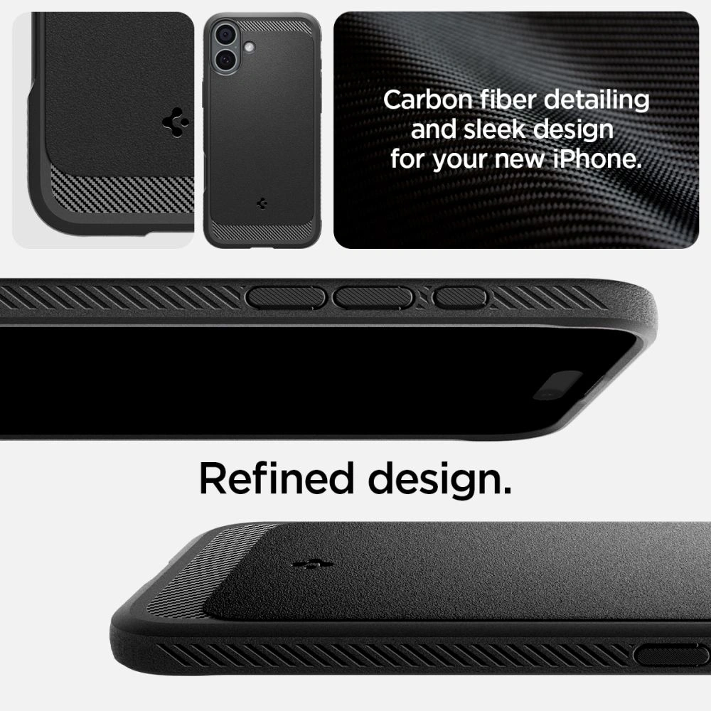 Wholesale Spigen Rugged Armor Mag Magsafe Apple iPhone 16 Plus Matte Black - SPN16396 - {ean13} - Hurt