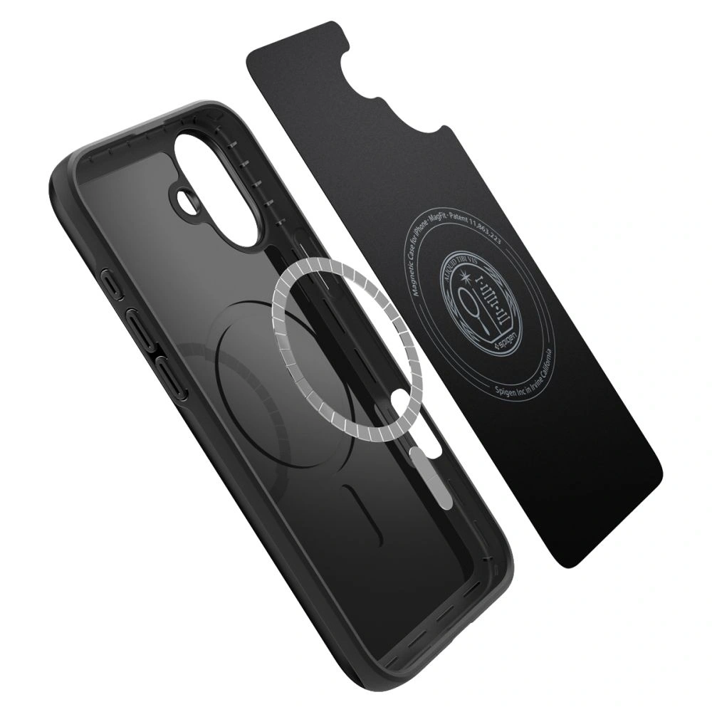Etui Spigen Thin Fit Mag Magsafe Apple iPhone 16 Plus Black - iPhone 16 Plus - Spigen