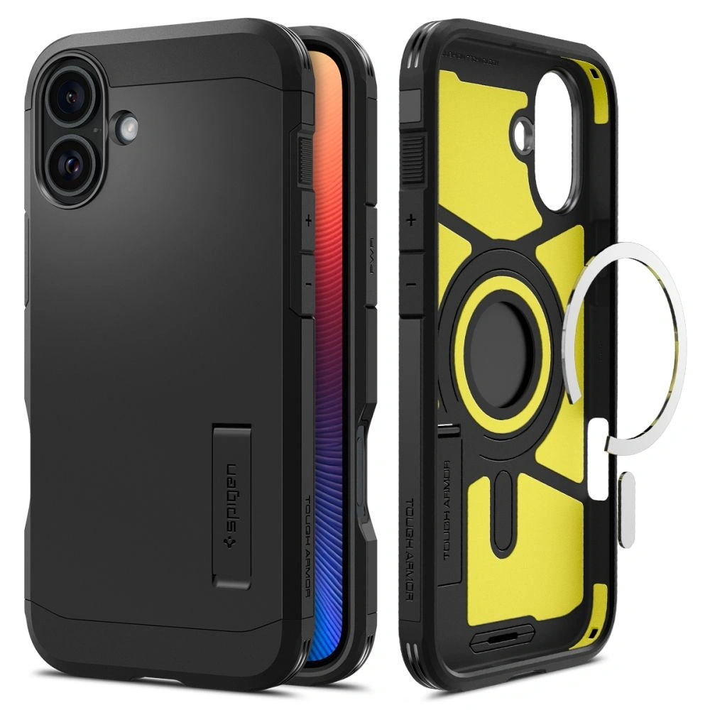 Wholesale Spigen Tough Armor Mag Magsafe Apple iPhone 16 Plus Black - SPN16398 - {ean13} - Hurt