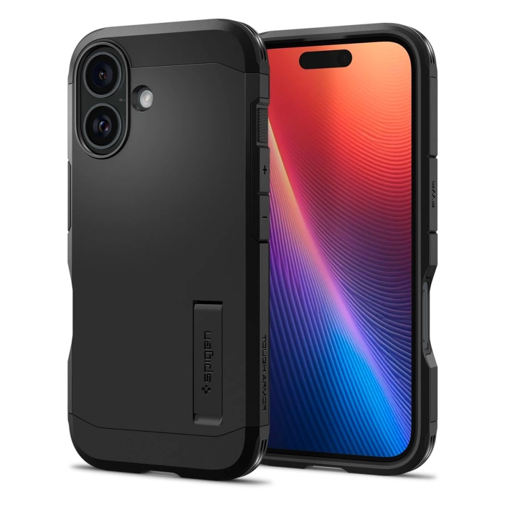 Wholesale Spigen Tough Armor Mag Magsafe Apple iPhone 16 Plus Black - SPN16398 - {ean13} - Hurt