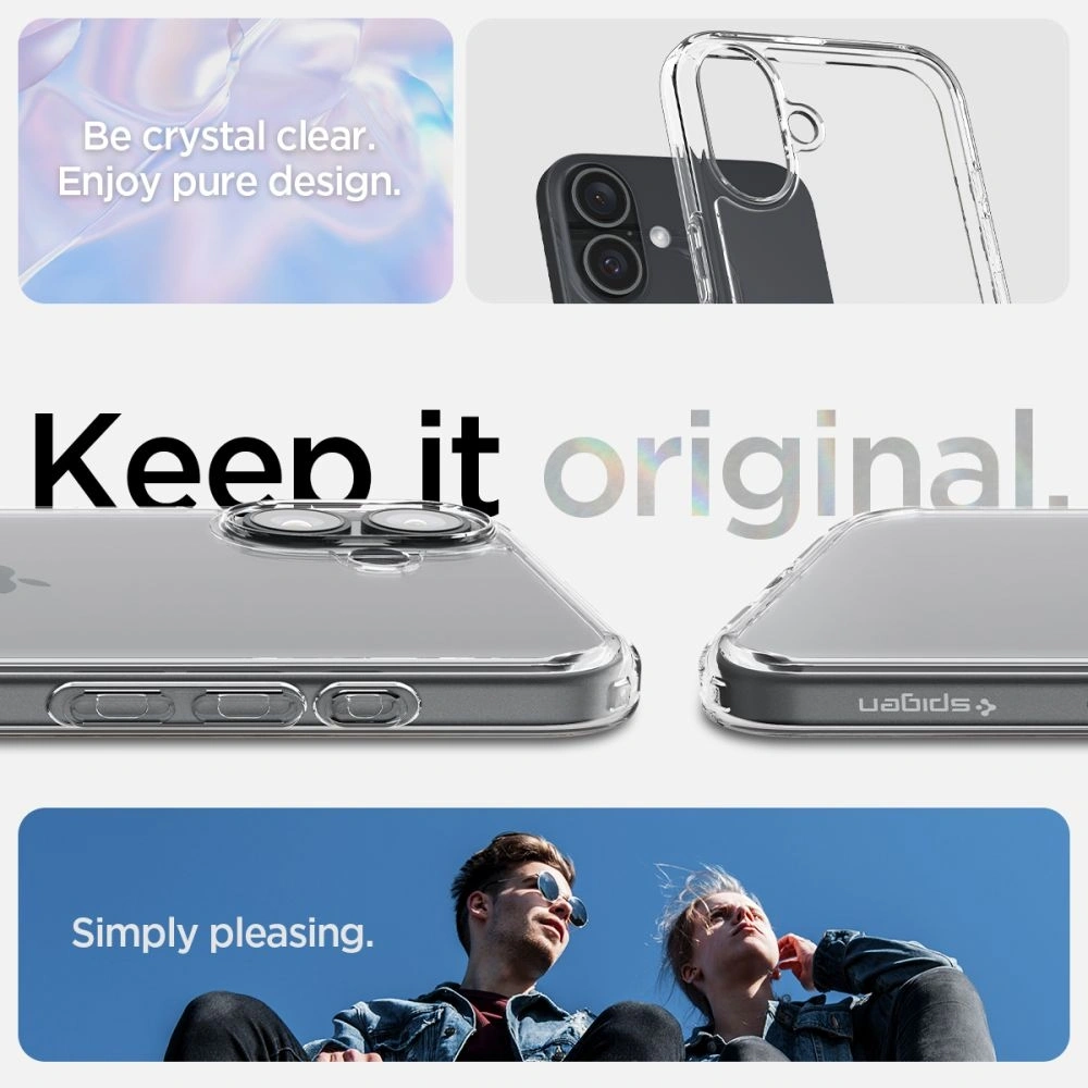 Wholesale Spigen Ultra Hybrid Apple iPhone 16 Plus Crystal Clear - SPN16399 - {ean13} - Hurt