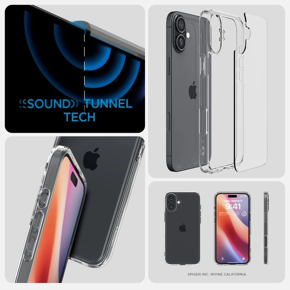 Wholesale Spigen Ultra Hybrid Apple iPhone 16 Plus Crystal Clear - SPN16399 - {ean13} - Hurt