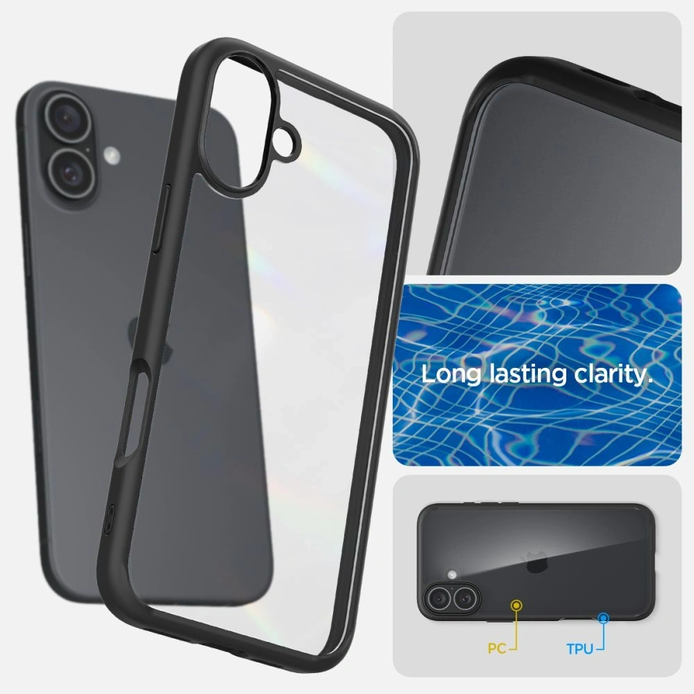 Wholesale Spigen Ultra Hybrid Apple iPhone 16 Plus Matte Black - SPN16400 - {ean13} - Hurt