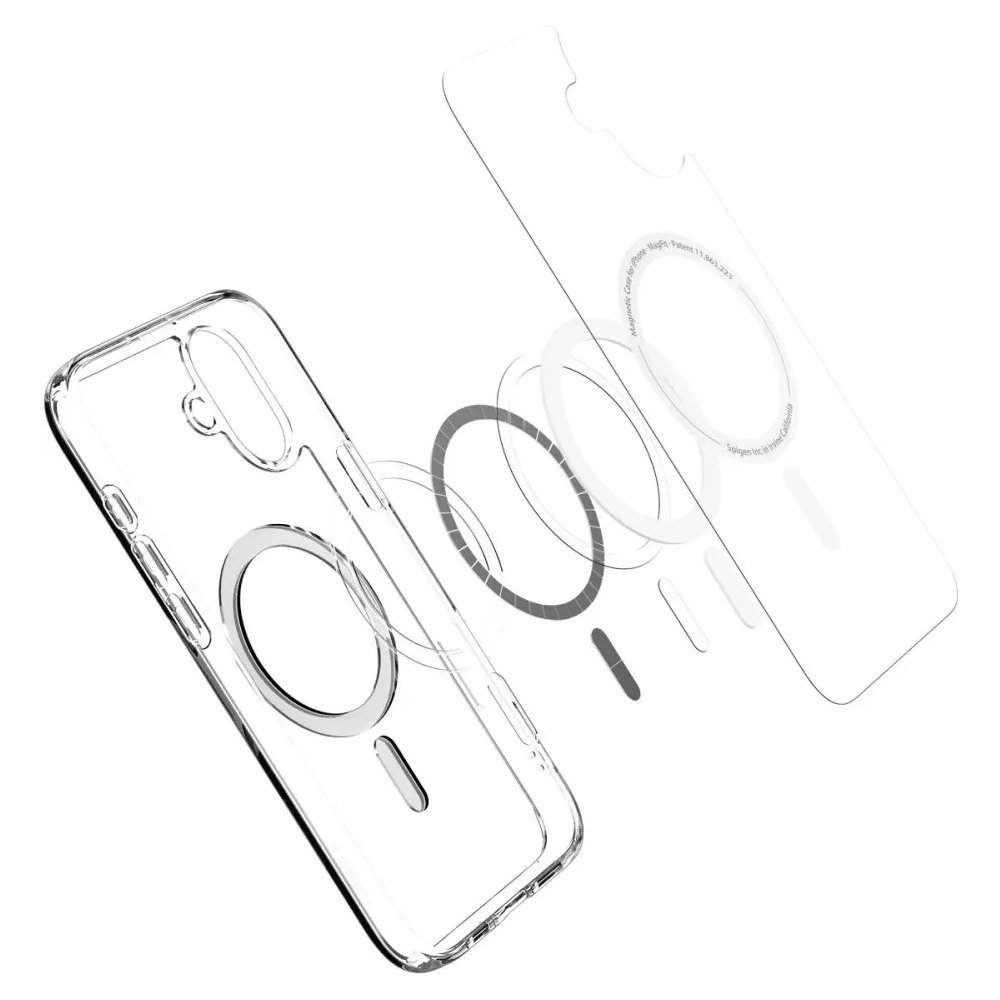 Wholesale Spigen Ultra Hybrid Mag Magsafe Apple iPhone 16 Plus White - SPN16401 - {ean13} - Hurt