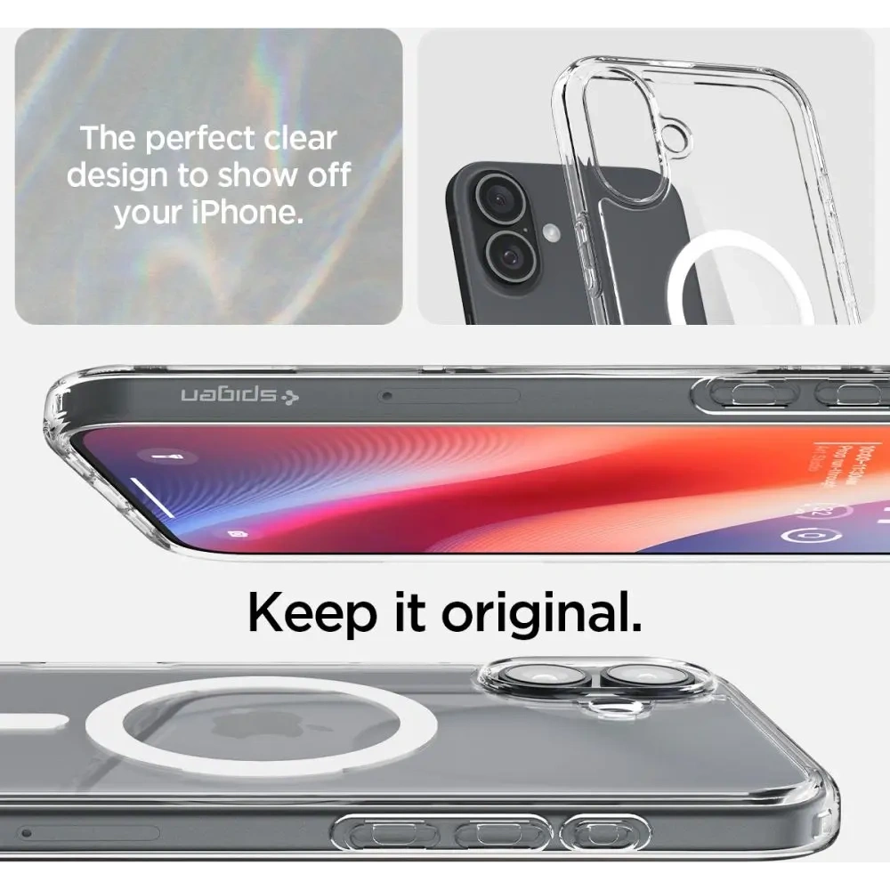Hurtownia GSM - Spigen Ultra Hybrid Mag Magsafe Apple iPhone 16 Plus Bílá - SPN16401 - {ean13} - Hurt