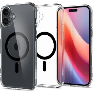 Etui Spigen Ultra Hybrid Mag Magsafe Apple iPhone 16 Plus Black - iPhone 16 Plus - Spigen