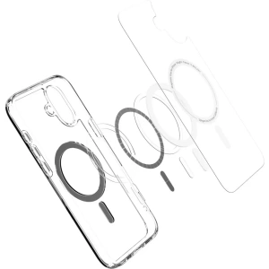 Etui Spigen Ultra Hybrid Mag Magsafe Apple iPhone 16 Plus Black - iPhone 16 Plus - Spigen