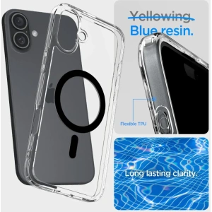 Etui Spigen Ultra Hybrid Mag Magsafe Apple iPhone 16 Plus Black - iPhone 16 Plus - Spigen