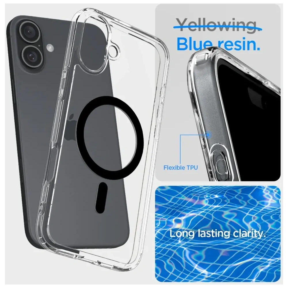 Hurtownia GSM - Spigen Ultra Hybrid Mag Magsafe Apple iPhone 16 Plus Fekete - SPN16402 - {ean13} - Hurt
