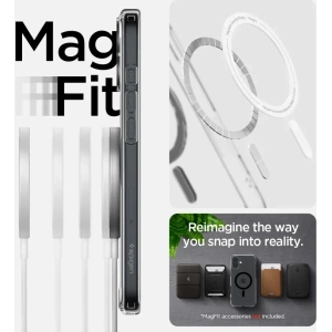 Etui Spigen Ultra Hybrid Mag Magsafe Apple iPhone 16 Plus Black - iPhone 16 Plus - Spigen