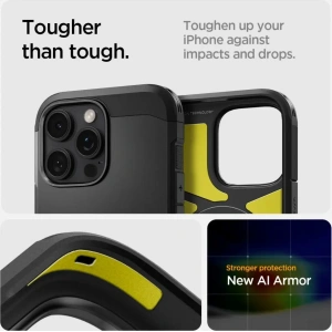 Etui Spigen Tough Armor Mag Magsafe Apple iPhone 16 Pro Black - iPhone 16 Pro - Spigen
