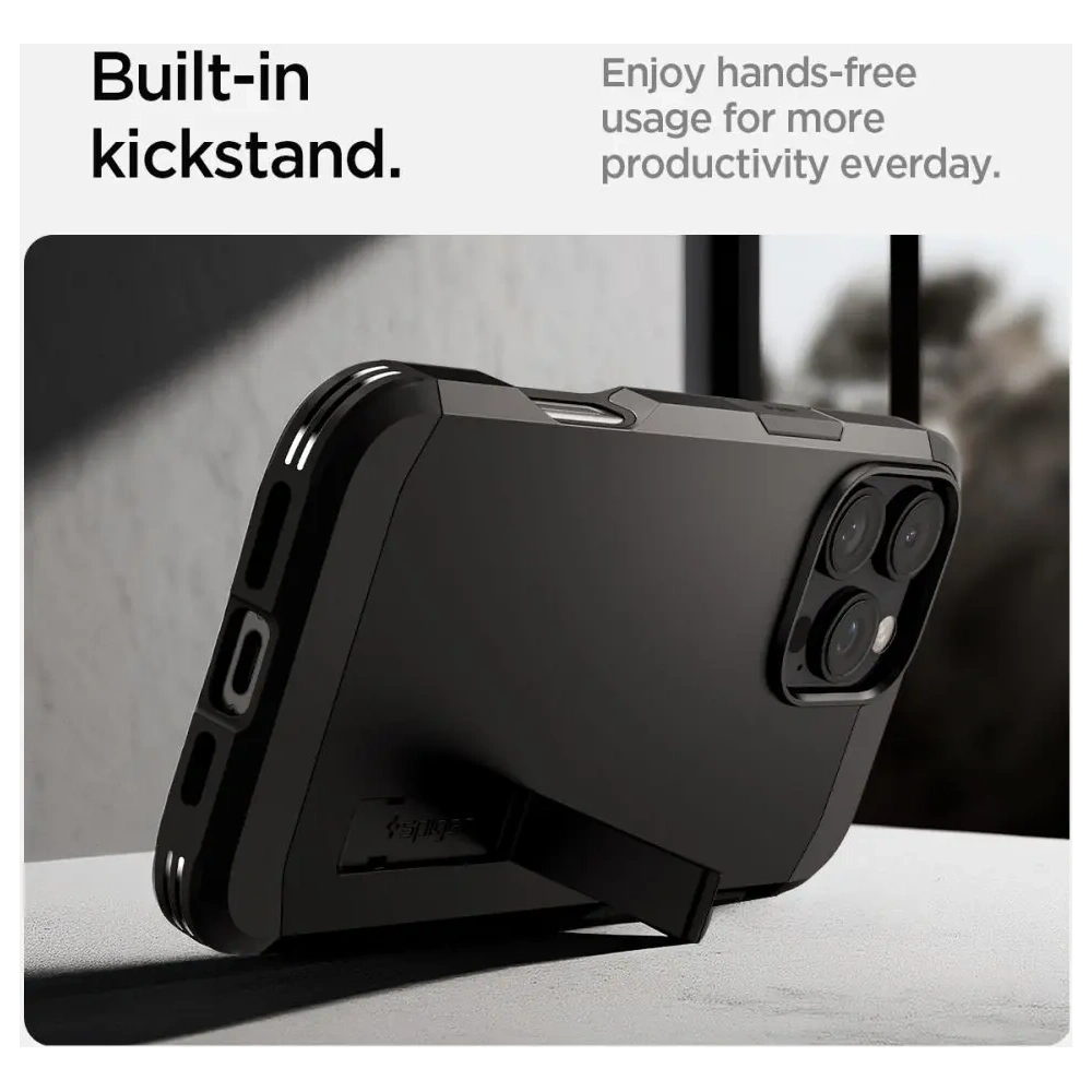 Hurtownia GSM - Spigen Tough Armor Mag Magsafe Apple iPhone 16 Pro Černá - SPN16403 - {ean13} - Hurt