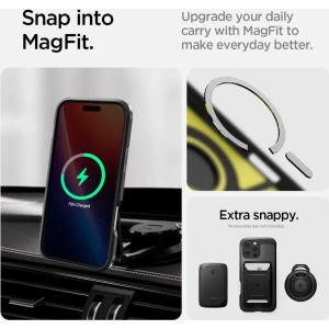Etui Spigen Tough Armor Mag Magsafe Apple iPhone 16 Pro Black - iPhone 16 Pro - Spigen