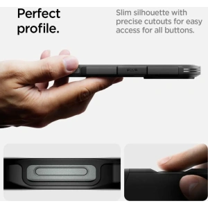 Etui Spigen Tough Armor Mag Magsafe Apple iPhone 16 Pro Black - iPhone 16 Pro - Spigen