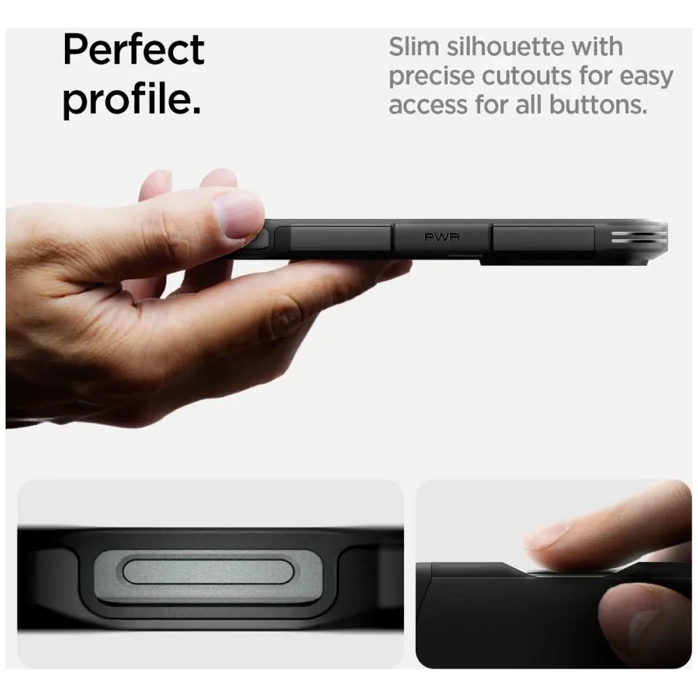 Hurtownia GSM - Spigen Tough Armor Mag Magsafe Apple iPhone 16 Pro Černá - SPN16403 - {ean13} - Hurt