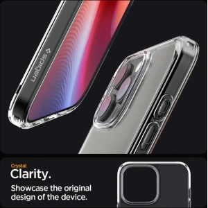 Etui Spigen Ultra Hybrid Apple iPhone 16 Pro Crystal Clear - iPhone 16 Pro - Spigen