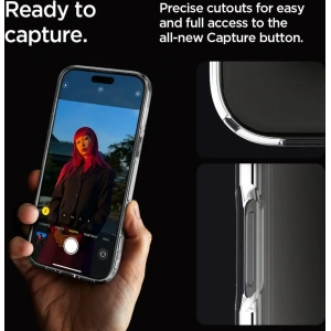 Etui Spigen Ultra Hybrid Apple iPhone 16 Pro Crystal Clear - iPhone 16 Pro - Spigen
