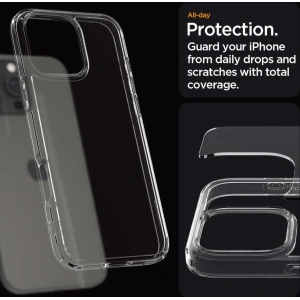 Etui Spigen Ultra Hybrid Apple iPhone 16 Pro Crystal Clear - iPhone 16 Pro - Spigen