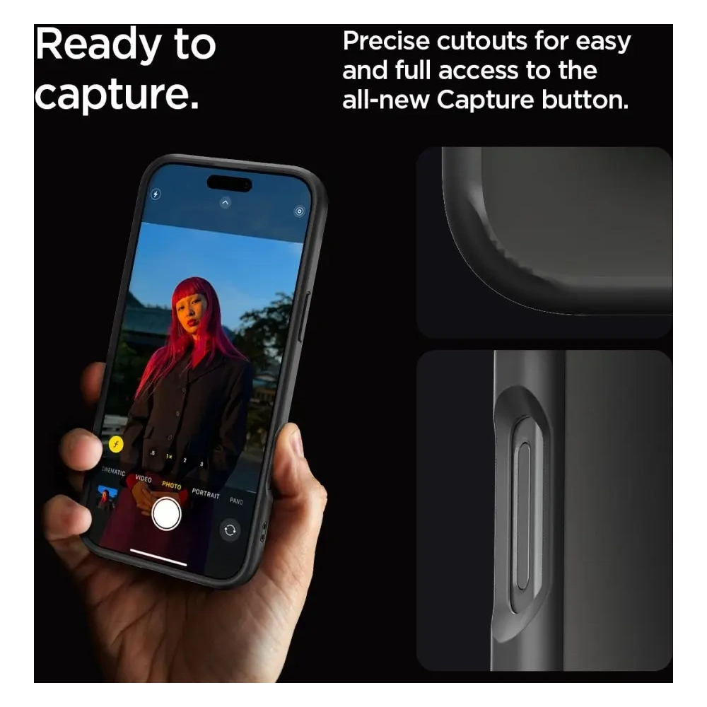 Hurtownia GSM - Spigen Ultra Hybrid Apple iPhone 16 Pro Matt Fekete - SPN16405 - {ean13} - Hurt