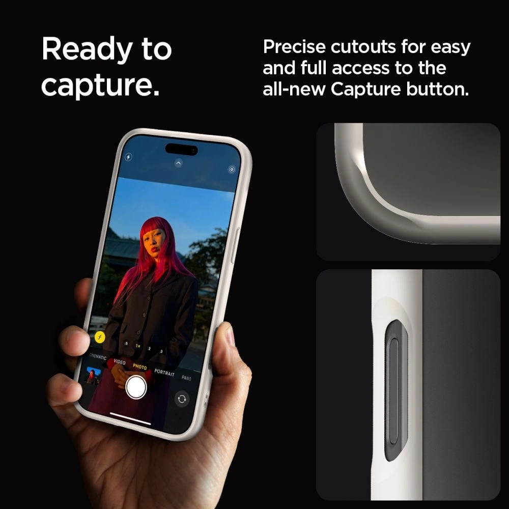Spigen Ultra Hybrid Apple iPhone 16 Pro Přírodní Titan - iPhone 16 Pro - Spigen