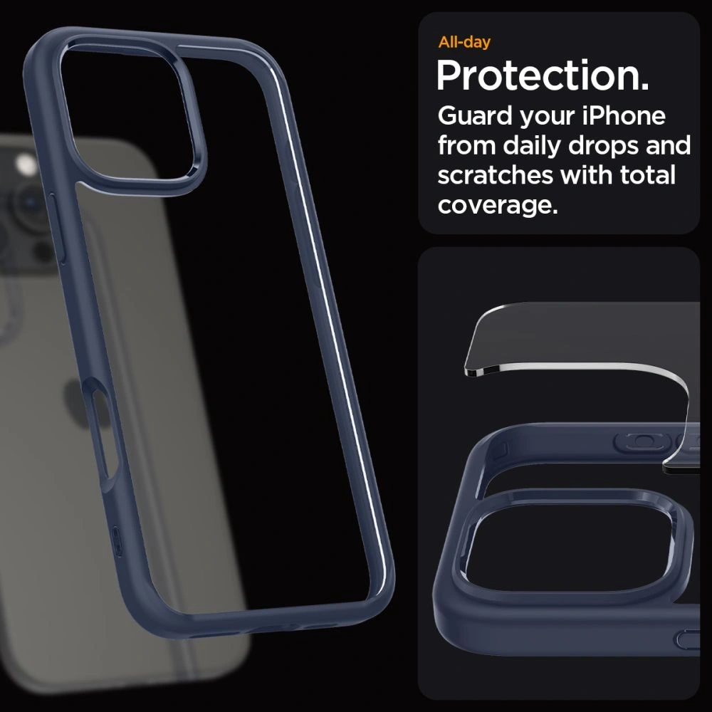 Hurtownia GSM - Spigen Ultra Hybrid Apple iPhone 16 Pro Tengerészkék - SPN16407 - {ean13} - Hurt