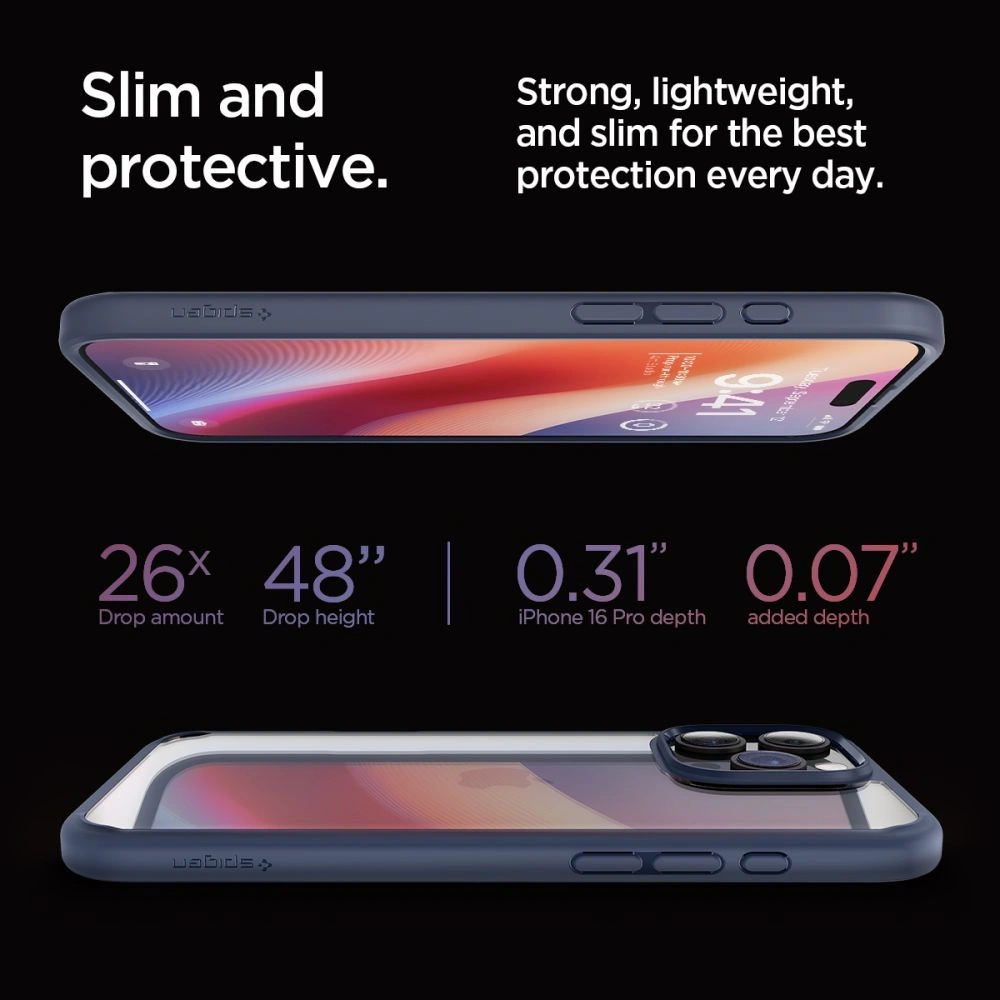 Hurtownia GSM - Spigen Ultra Hybrid Apple iPhone 16 Pro Albastru Marin - SPN16407 - {ean13} - Hurt