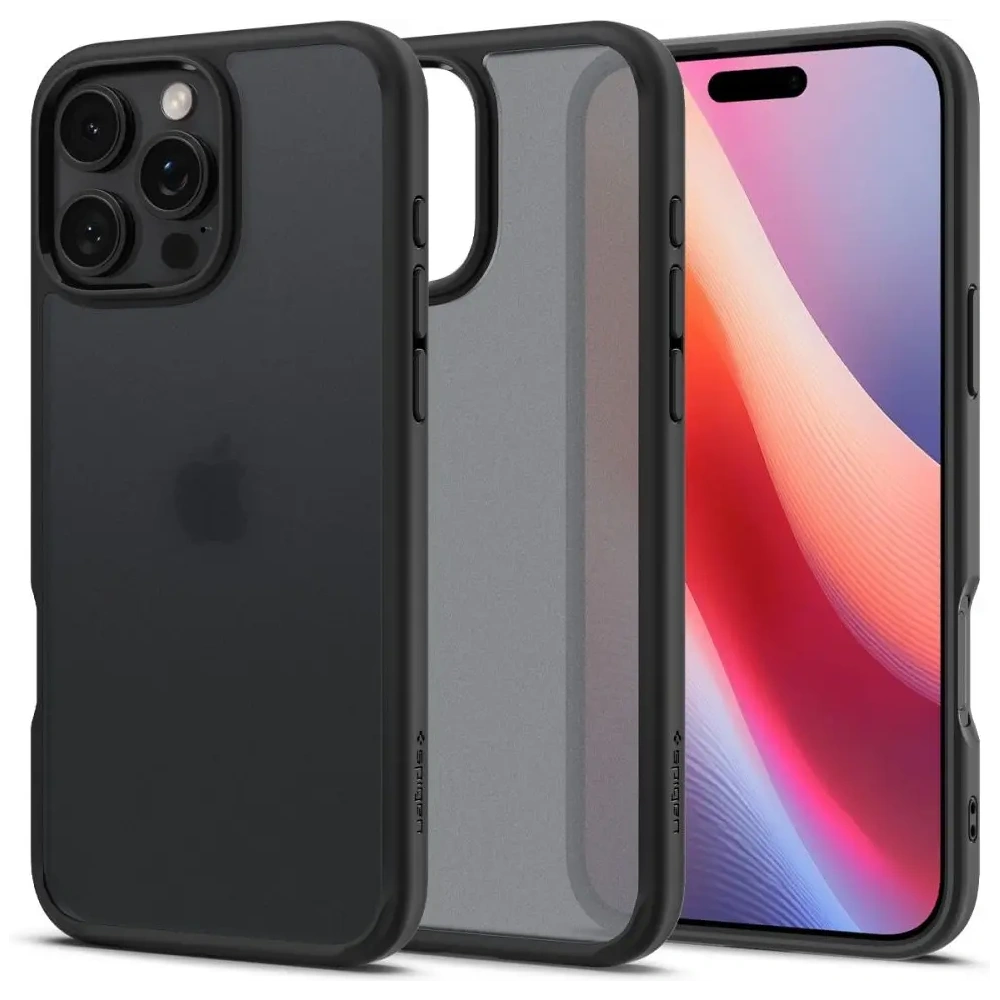 Hurtownia GSM - Spigen Ultra Hybrid Apple iPhone 16 Pro Negru Înghețat - SPN16409 - {ean13} - Hurt