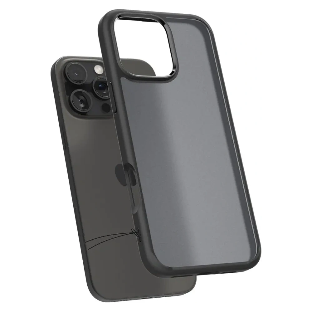 Hurtownia GSM - Spigen Ultra Hybrid Apple iPhone 16 Pro Negru Înghețat - SPN16409 - {ean13} - Hurt