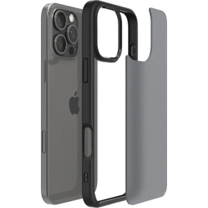 Etui Spigen Ultra Hybrid Apple iPhone 16 Pro Frost Black - iPhone 16 Pro - Spigen