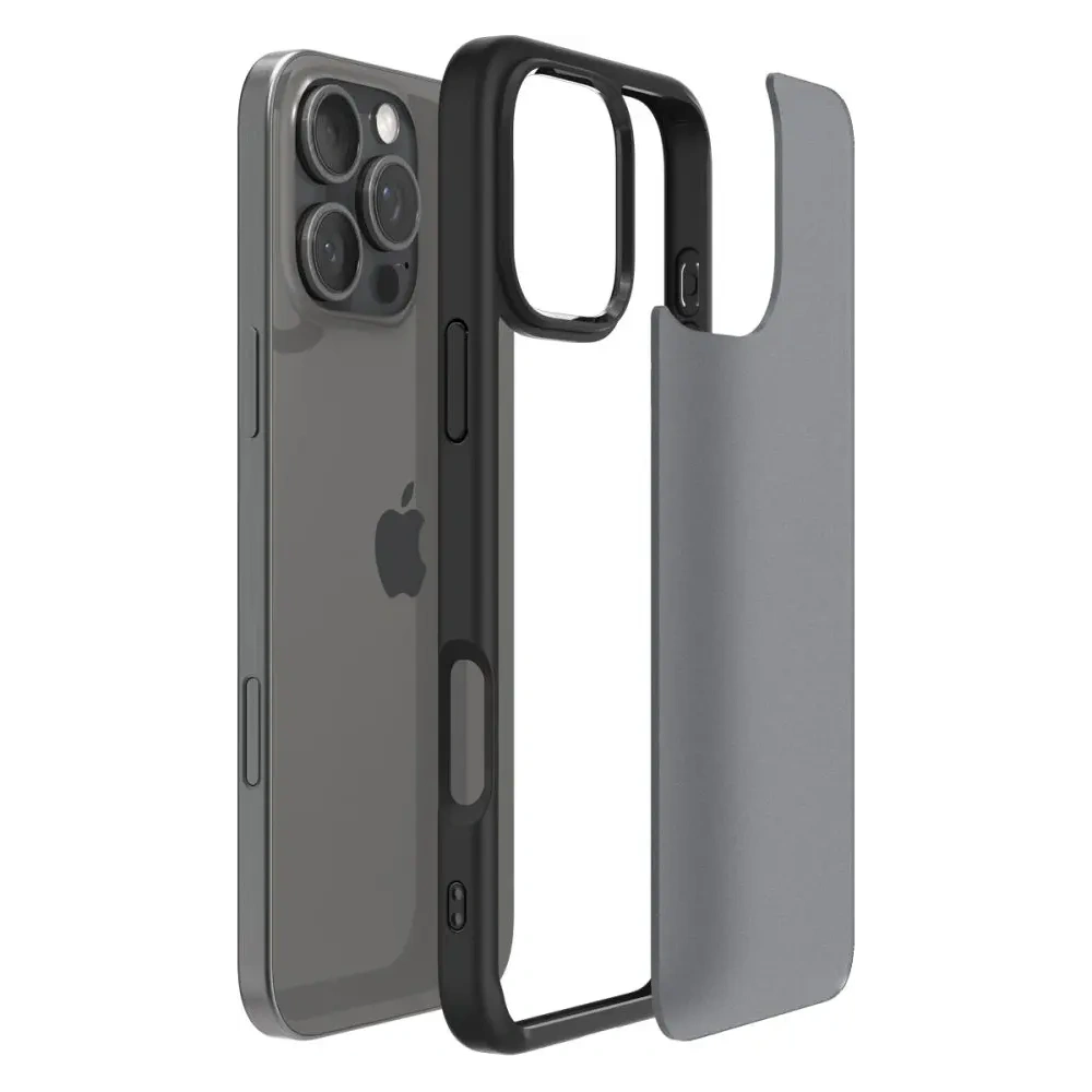 Hurtownia GSM - Spigen Ultra Hybrid Apple iPhone 16 Pro Negru Înghețat - SPN16409 - {ean13} - Hurt