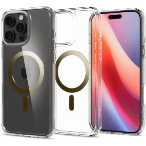 Etui Spigen Ultra Hybrid Mag Magsafe Apple iPhone 16 Pro Gold - iPhone 16 Pro - Spigen