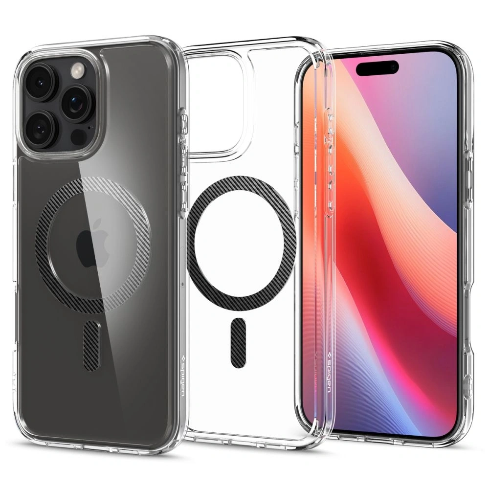 Hurtownia GSM - Spigen Ultra Hybrid Mag Magsafe Apple iPhone 16 Pro uhlíková vlákna - SPN16413 - {ean13} - Hurt