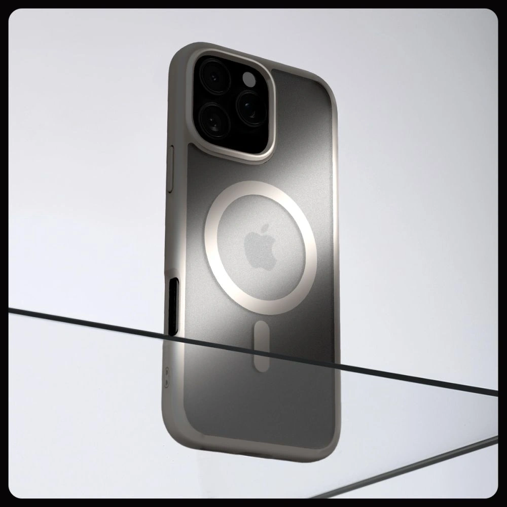Wholesale Spigen Ultra Hybrid Mag Magsafe Apple iPhone 16 Pro Frost Natural Titanium - SPN16416 - {ean13} - Hurt