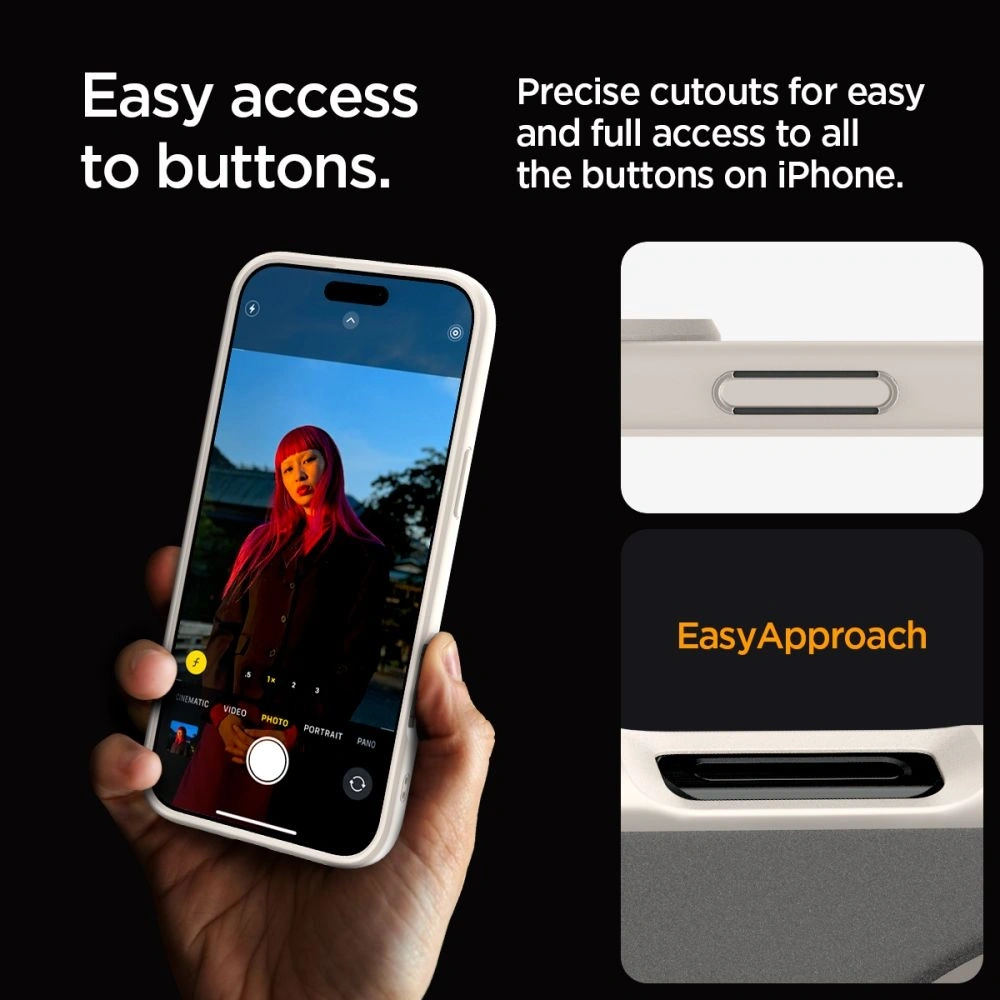 Wholesale Spigen Ultra Hybrid Mag Magsafe Apple iPhone 16 Pro Frost Natural Titanium - SPN16416 - {ean13} - Hurt