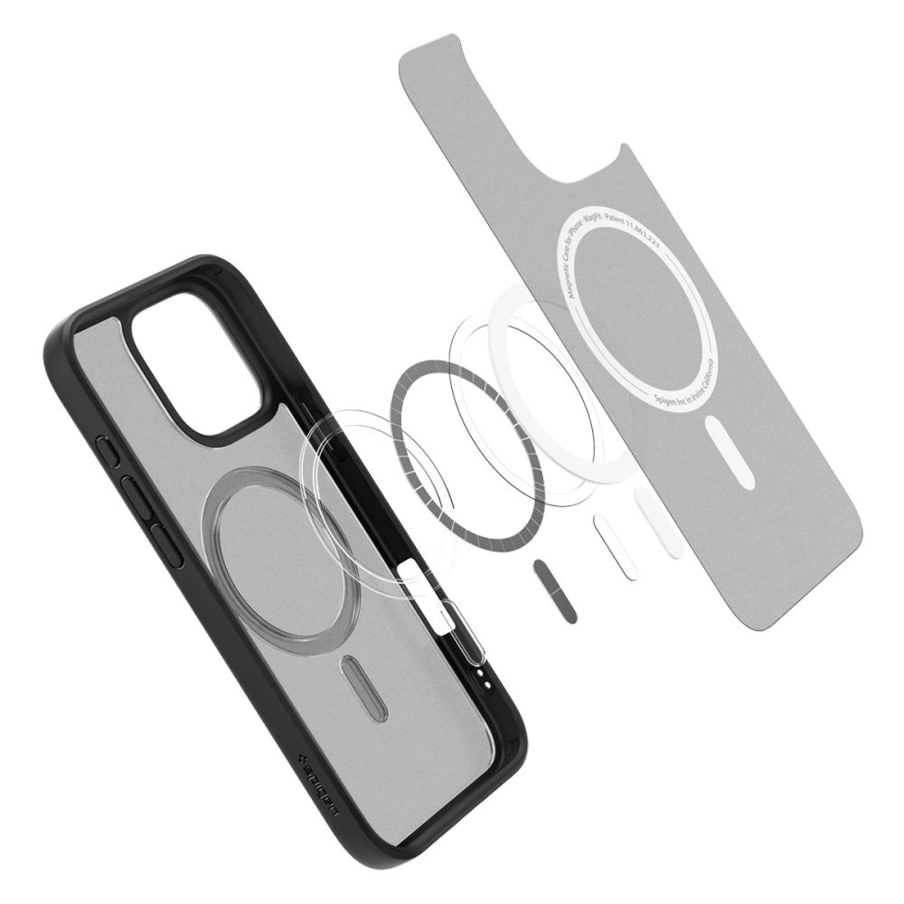 Wholesale Spigen Ultra Hybrid Mag Magsafe Apple iPhone 16 Pro Frost Black - SPN16417 - {ean13} - Hurt
