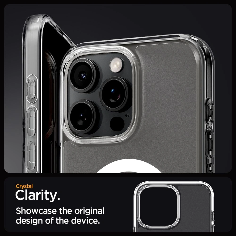 Wholesale Spigen Ultra Hybrid Mag Magsafe Apple iPhone 16 Pro Frost Clear - SPN16418 - {ean13} - Hurt