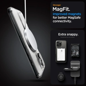 Etui Spigen Ultra Hybrid Mag Magsafe Apple iPhone 16 Pro Frost Clear - iPhone 16 Pro - Spigen