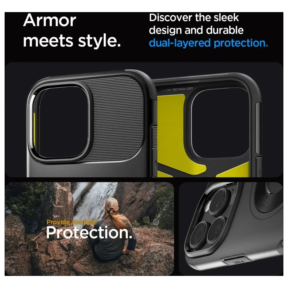 Hurtownia GSM - Spigen Slim Armor Mag Magsafe Apple iPhone 16 Pro Fekete - SPN16421 - {ean13} - Hurt