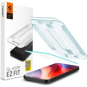 Szkło hartowane Spigen GLAS.tR ez Fit Apple iPhone 16 Pro Clear - iPhone 16 Pro - Spigen