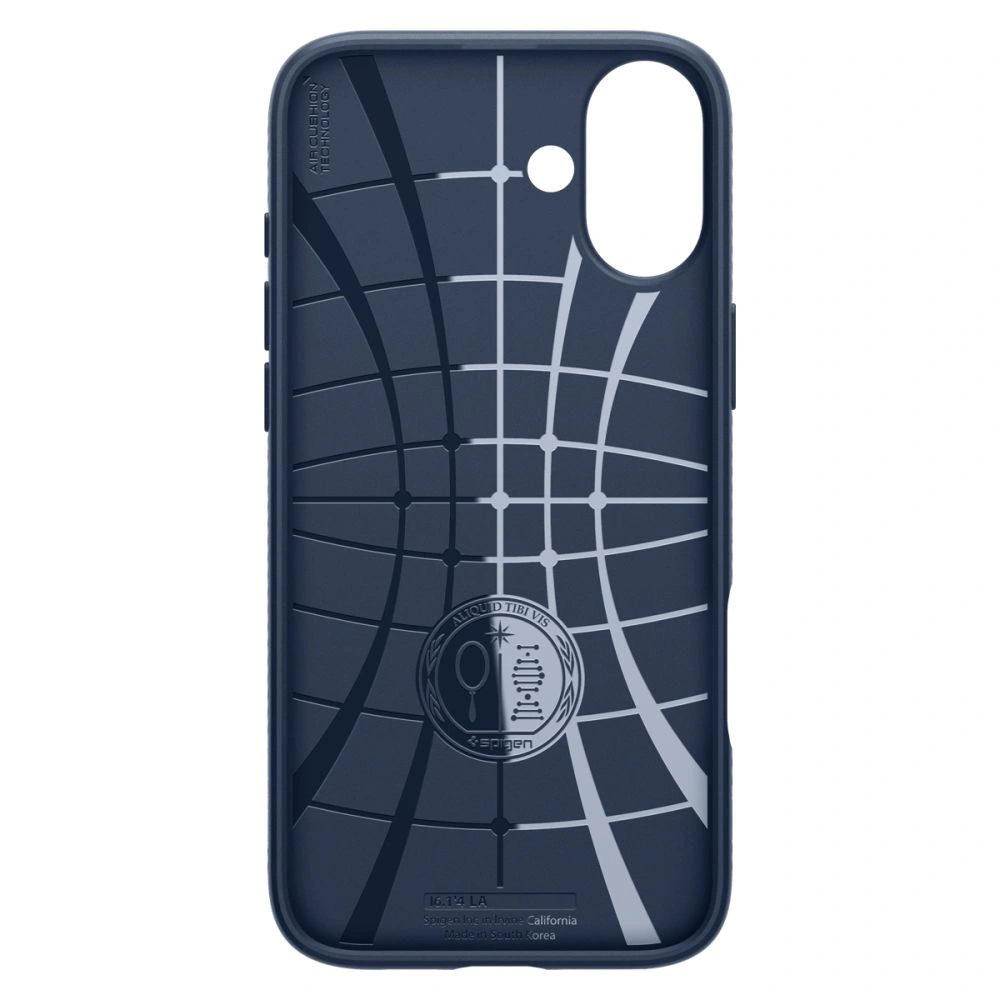 Spigen Liquid Air Apple iPhone 16 Albastru Navy - iPhone 16 - Spigen