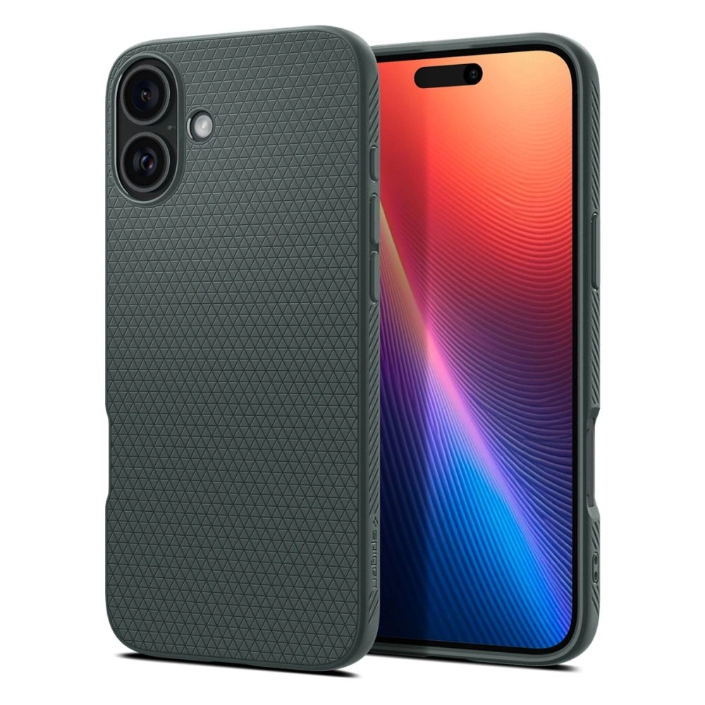 Spigen Liquid Air Apple iPhone 16 Abyss Green - iPhone 16 - Spigen