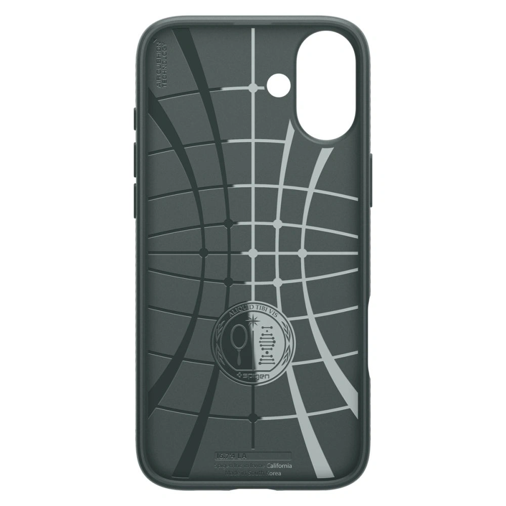 Spigen Liquid Air Apple iPhone 16 Abyssgrün - iPhone 16 - Spigen